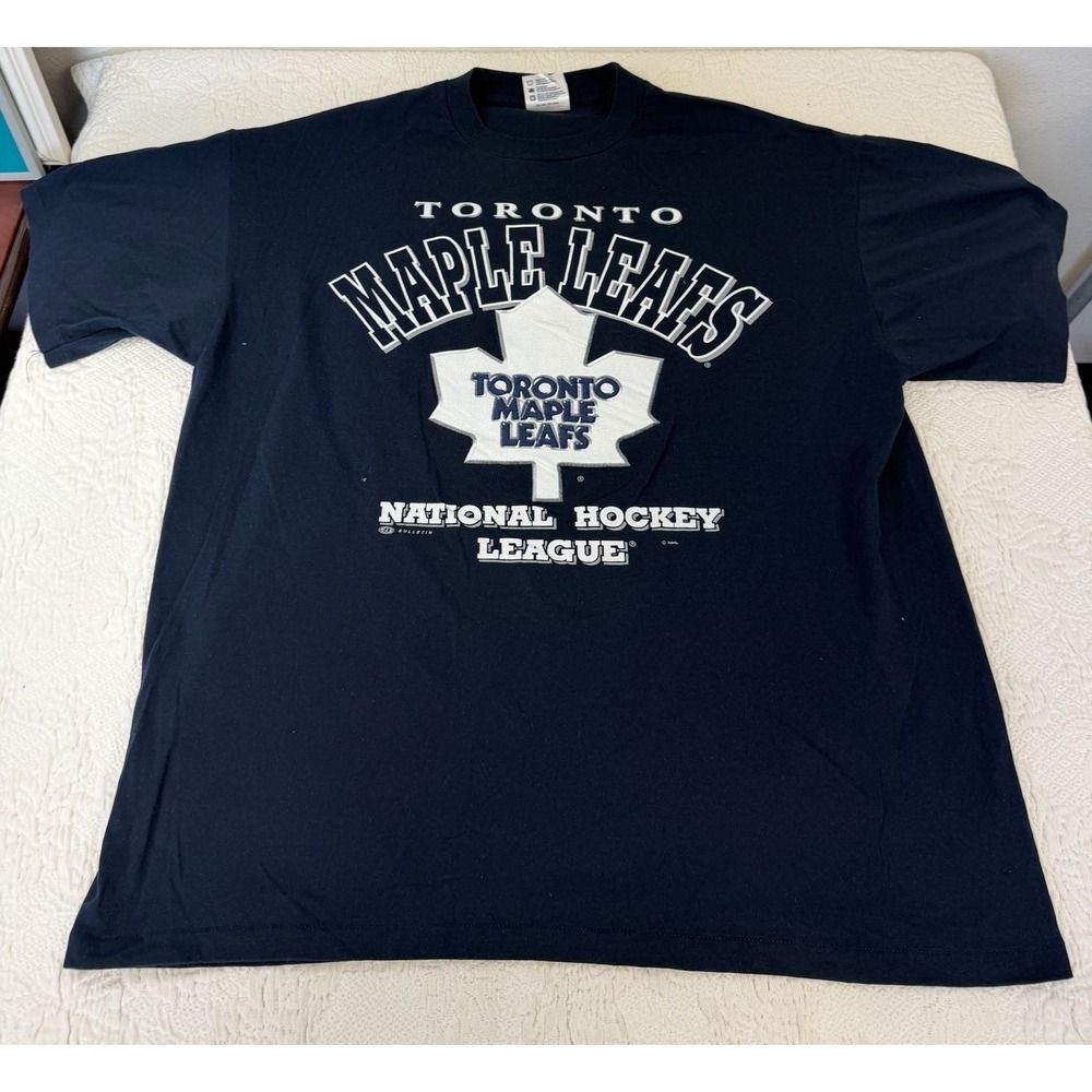 Vintage Toronto Maple‎ Leafs Shirt Bulletin Athletic Single Stitch Mens XL